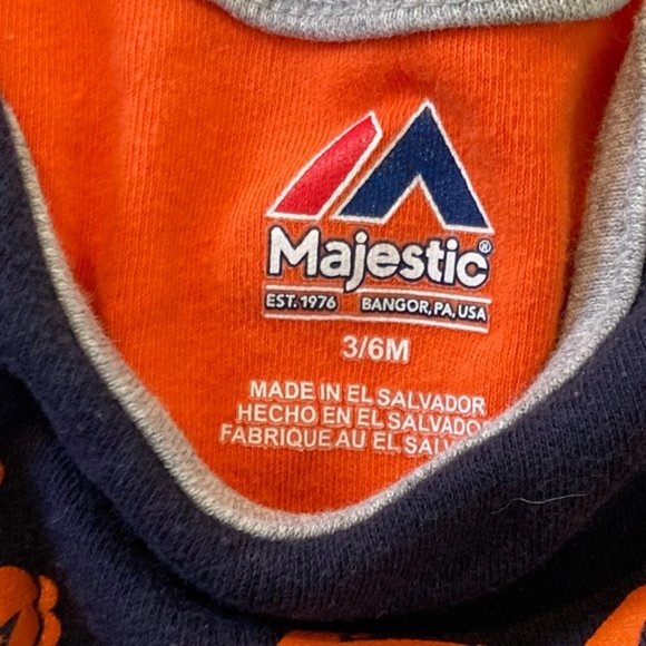 Astros Onesie 3-6M - Picture 3 of 3